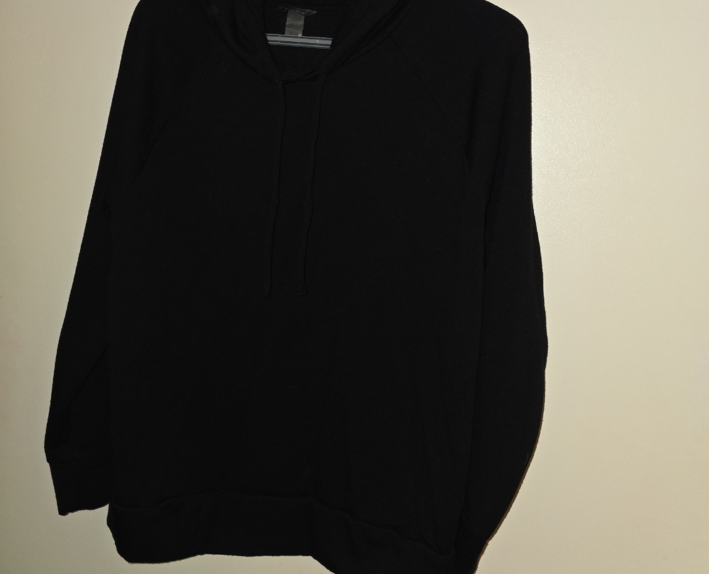 Eddie Bauer Black Cowl Neck Sweater